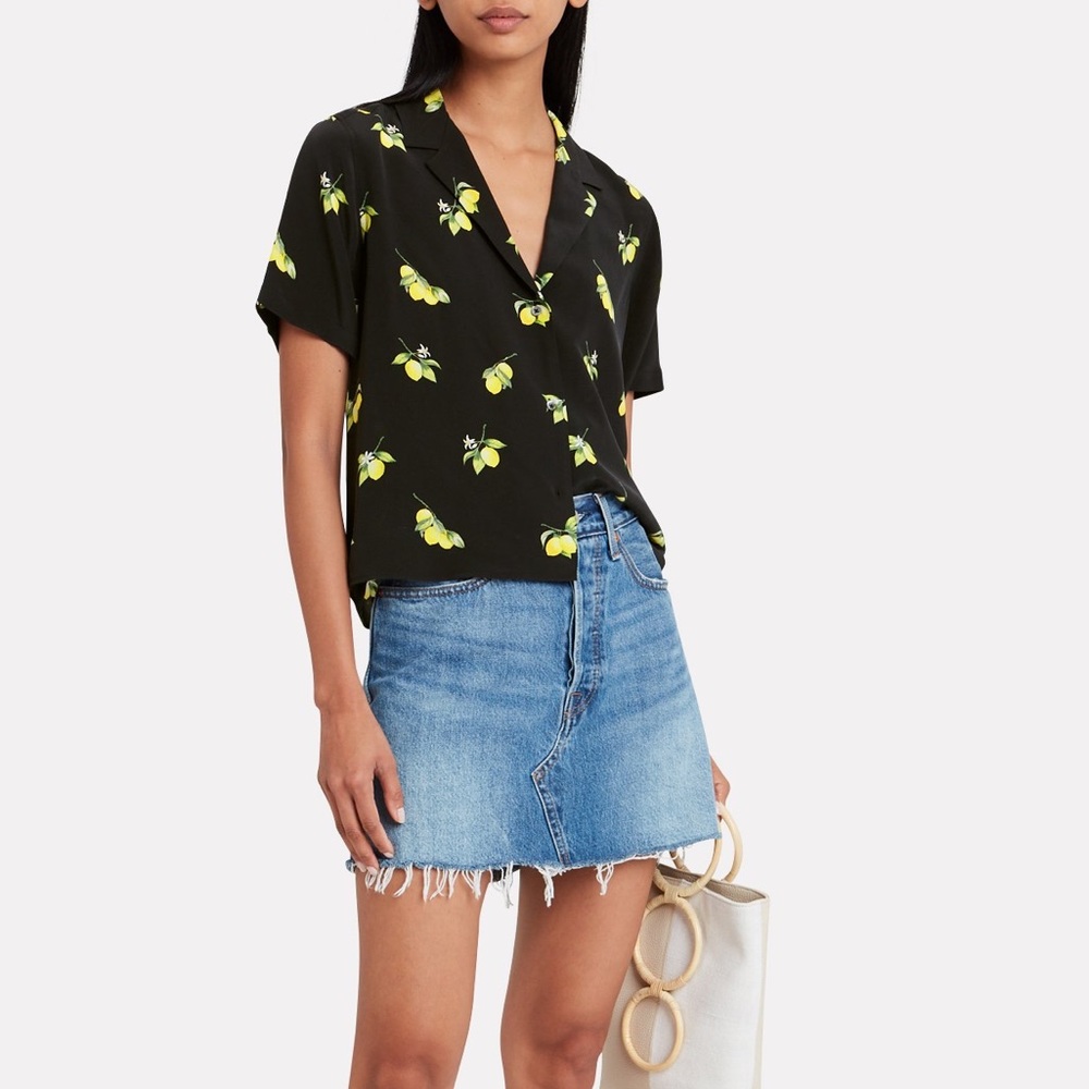 Rails Silk Button Down